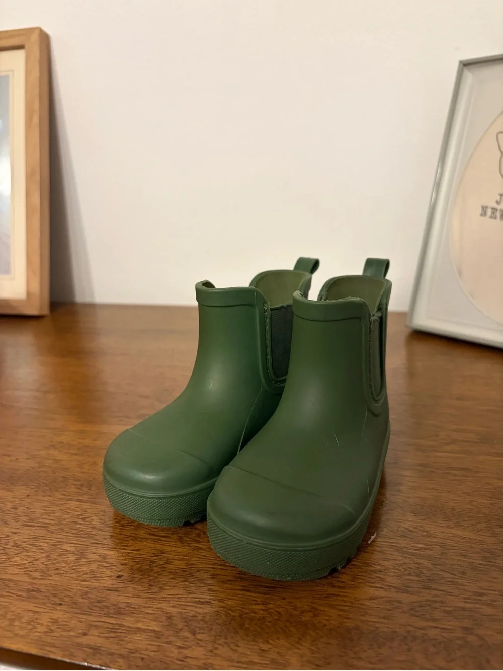 BearPaw Toddler Green Rain & Snow Boots